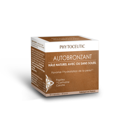 Autobronzant naturel 30 capsules phyoceutic