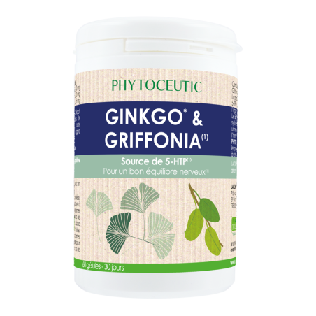 Ginkgo et Griffonia 60 gélules
