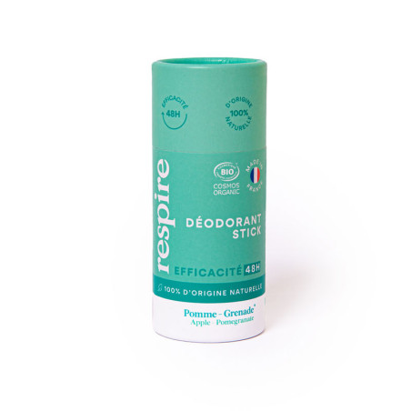 Respire Déodorant solide bio Pomme Grenade-50 g