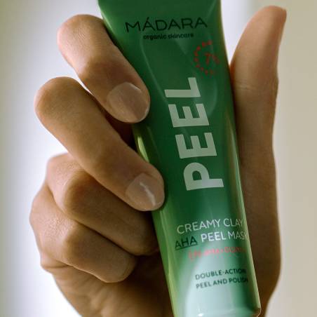 Masque Peeling Éclat aux AHA Mádara 1